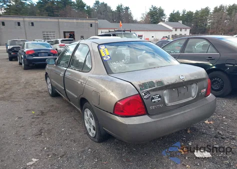 2004 Nissan Sentra 1.8S z USA, uszkodzony, nr VIN 3N1CB51D94L909968